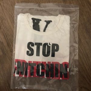 Vlone Friends Stop Snitching Tee